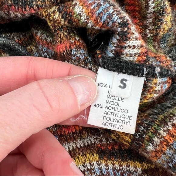 Marcazzani‎ Italian Wool blend Button down Cardigan small womens - Picture 5 of 6